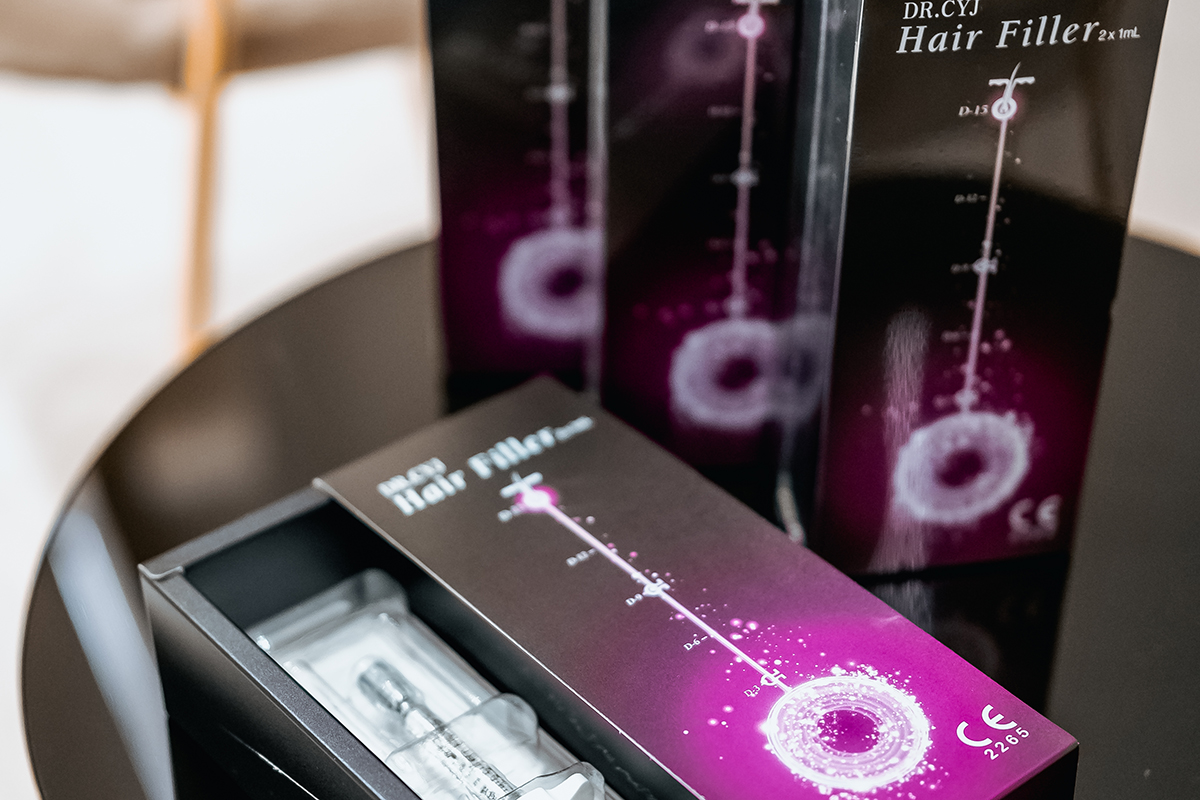 efekty terapii peptydowej na włosy